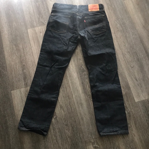 Indigo Blue Levi’s Style 514 Men’s Straight Jeans - Picture 2 of 5